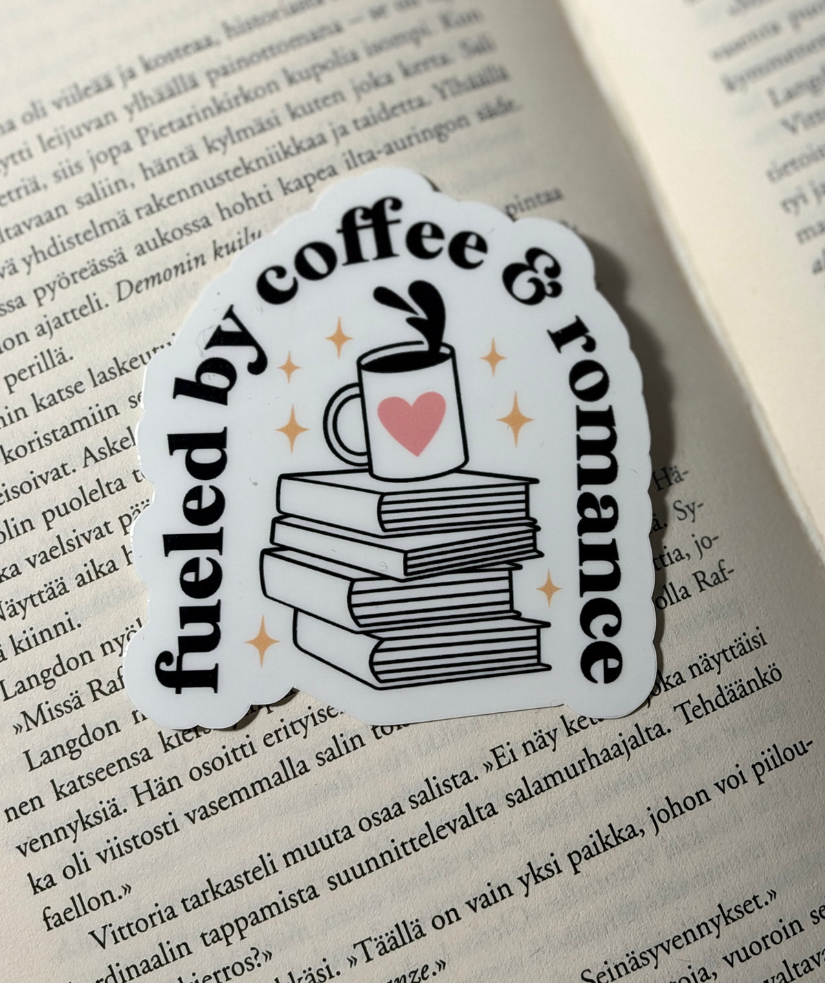 Fueled by Coffee & Romance – vinyylitarra