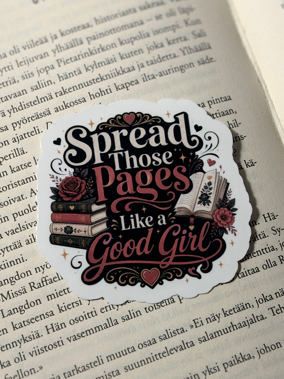 Spread Those Pages Like a Good Girl – vinyylitarra
