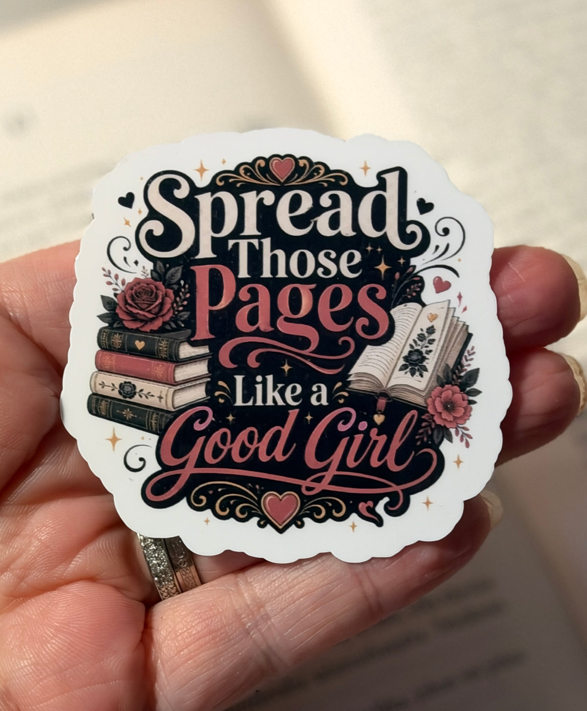 Spread Those Pages Like a Good Girl – vinyylitarra