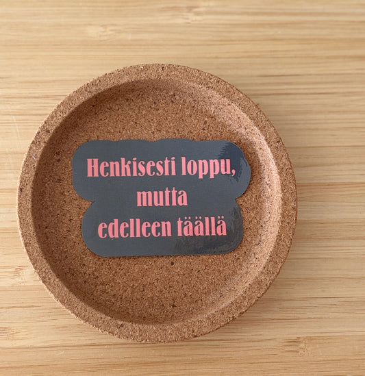 Henkisesti loppu, mutta edelleen täällä – vinyylitarra | Aikuisuus™️