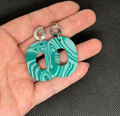 Kun pieni ei riitä 💚 - Isot nappikorvakorut