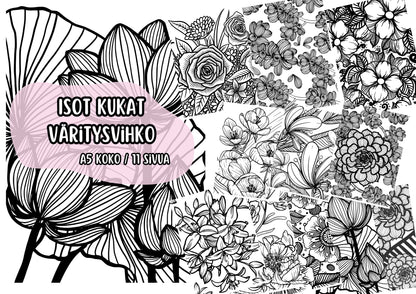 Väritysterapiaa Bundle 🌸