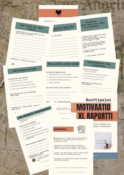 MOTIVAATIO XL -RAPORTTI - Tulostettava PDF