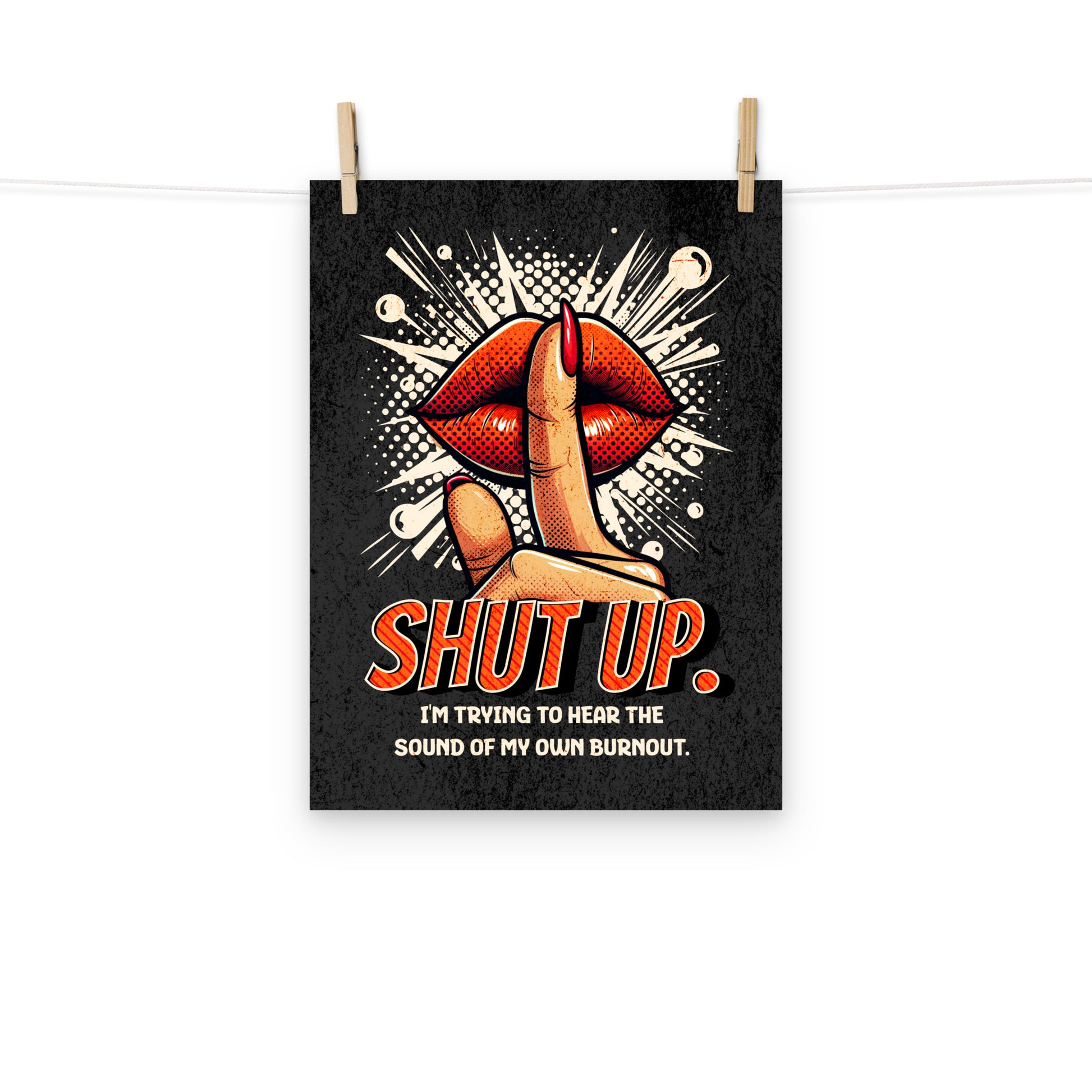 Trendikäs printtijuliste seinälle. Kolme eri kokoa. Taidejuliste värikäs