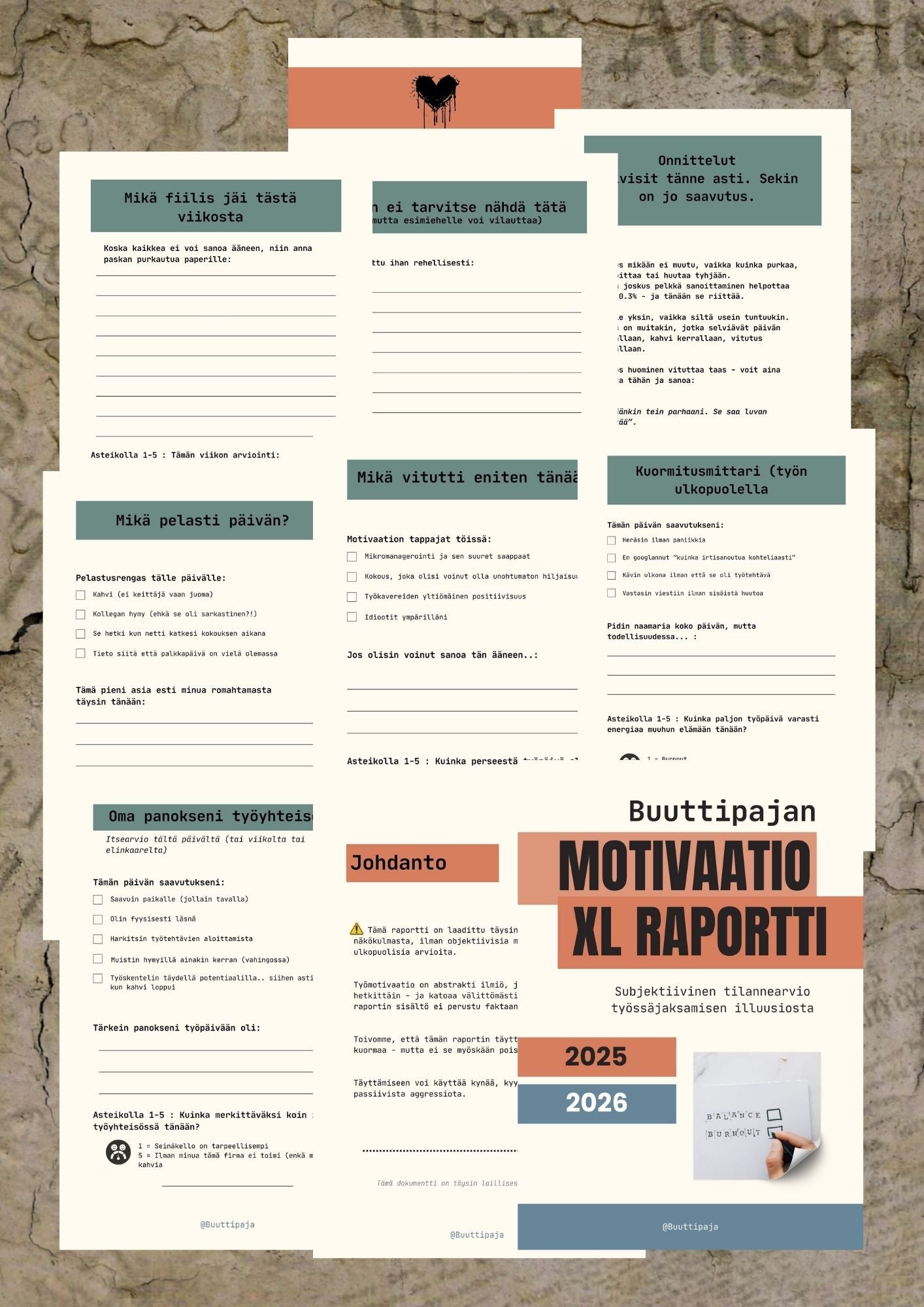 Työuupumuksen ja stressin oireiden lievittämiseen. Miten hoitaa itseään? Kuinka jaksaa paremmin? Huumori auttaa jaksamaan.