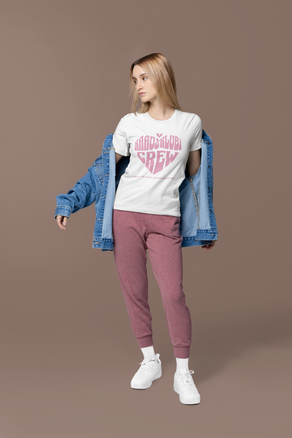 Retro‑henkinen stressi‑tekstipaita naiselle, printtipaita fiilis