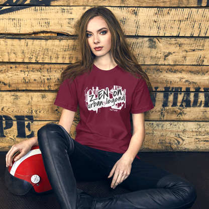 ZEN on urban legend t-paita – valkoisella printillä sarkasmia
Unisex grunge-paita – kun sisäinen rauha on urbaani myytti
Lahjaksi vaimolle, miehelle, siskolle, veljelle