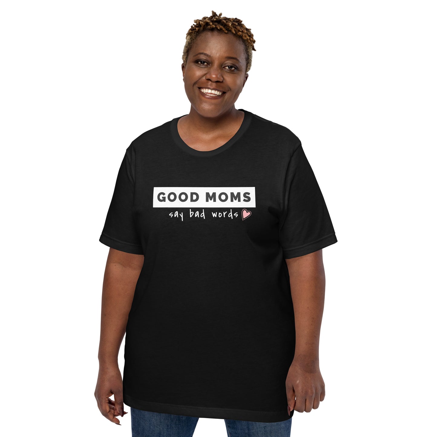 Good moms say bad words t-paita – ihana äitipaita |  Lahjaidea äidille