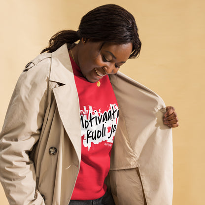 Motivaatio kuoli jo College paita – pue lämmin sarkasmi yllesi