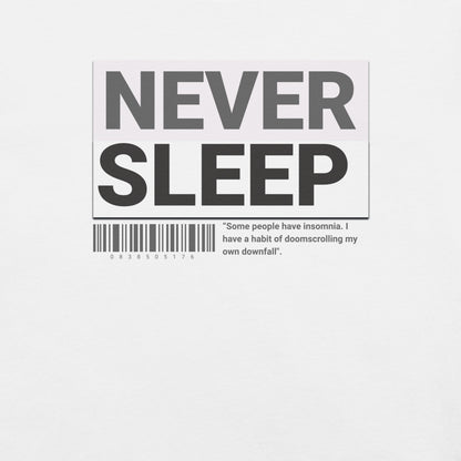 T-paita ahdistuksesta, unettomuudesta ja algoritmeista