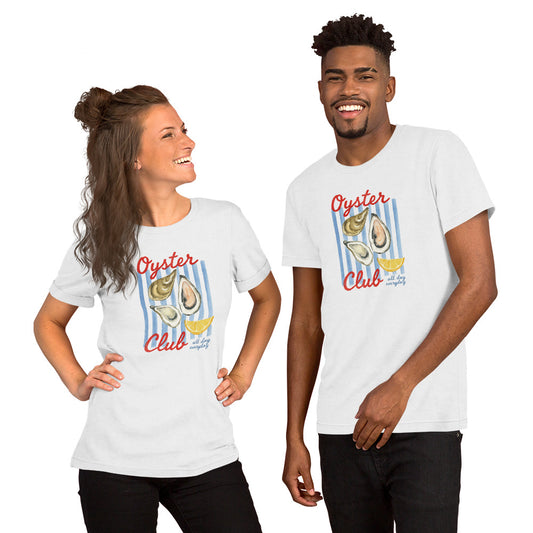 Oyster Club T-paita – Kesäinen Oyster Lover -paita | Unisex