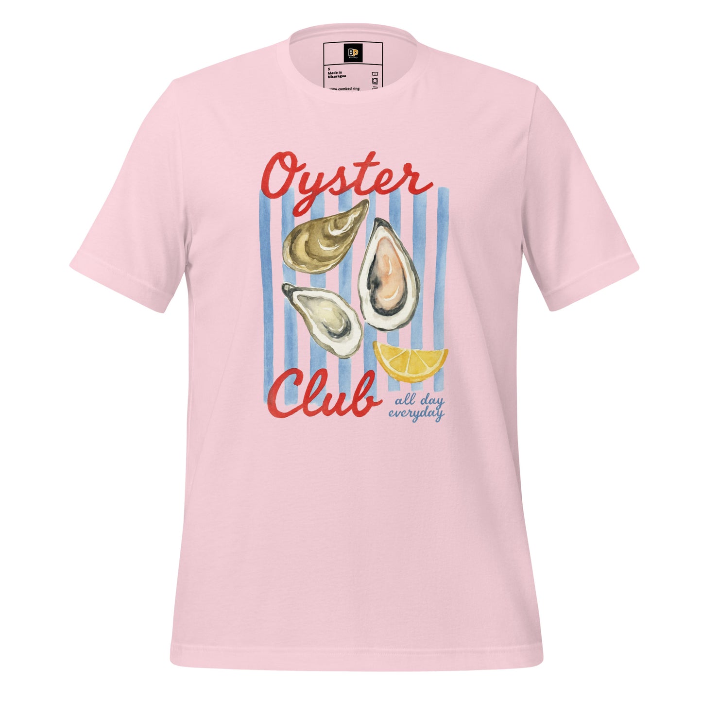 Oyster Club T-paita – Kesäinen Oyster Lover -paita | Unisex