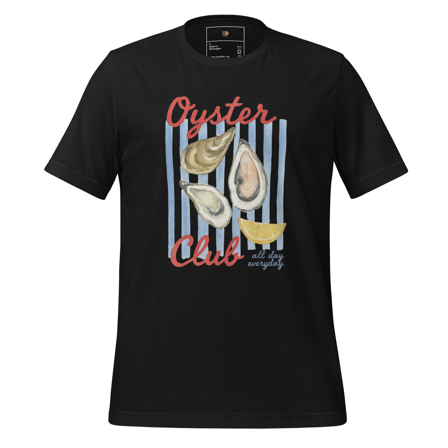 Oyster Club T-paita – Kesäinen Oyster Lover -paita | Unisex