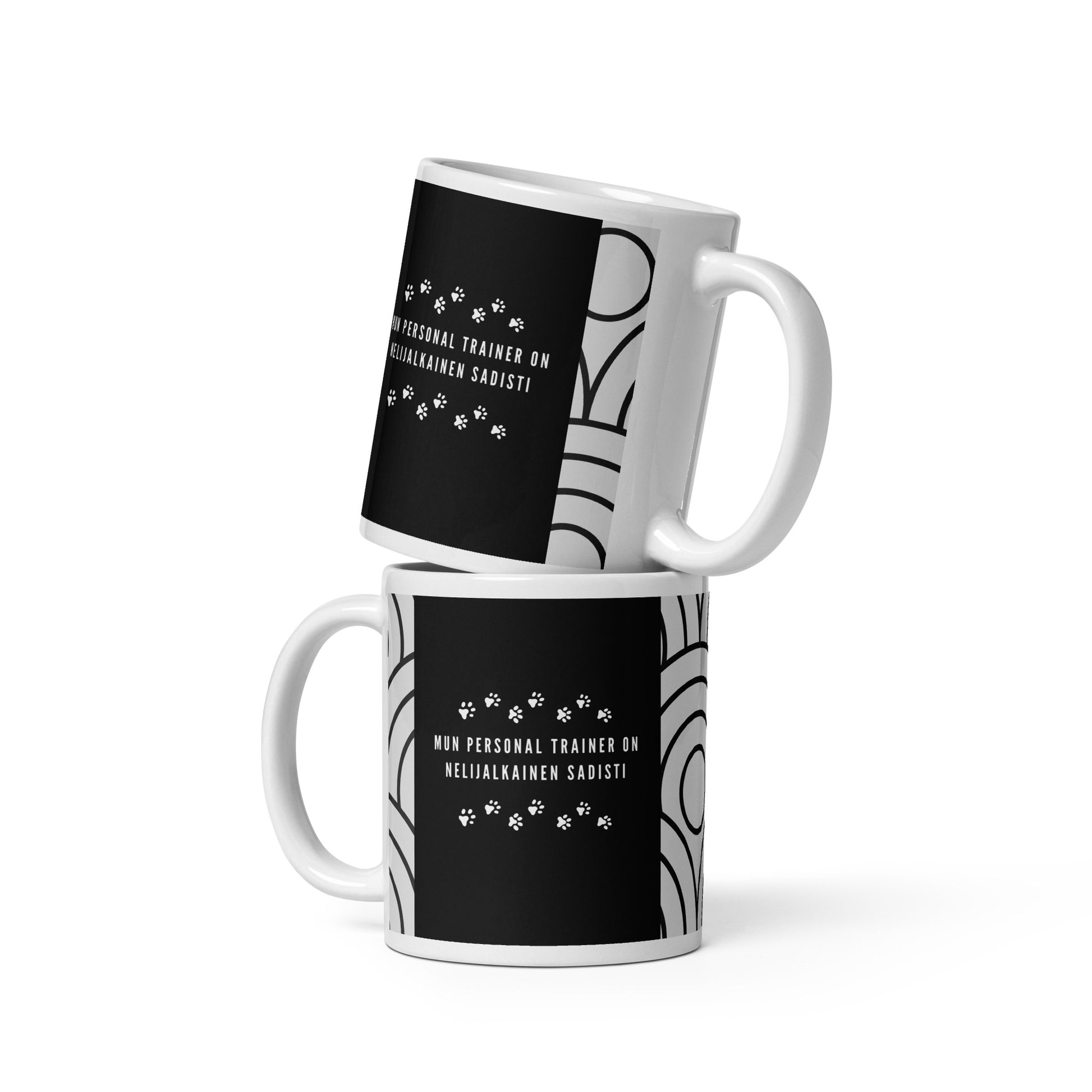 Koiranomistajan huumorimuki kahdessa koossa