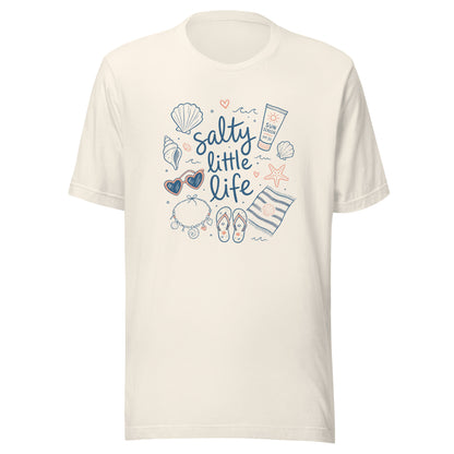Salty Little Life - T-paita | Kesäinen Unisex Paita | Rantatyyliä arkeen