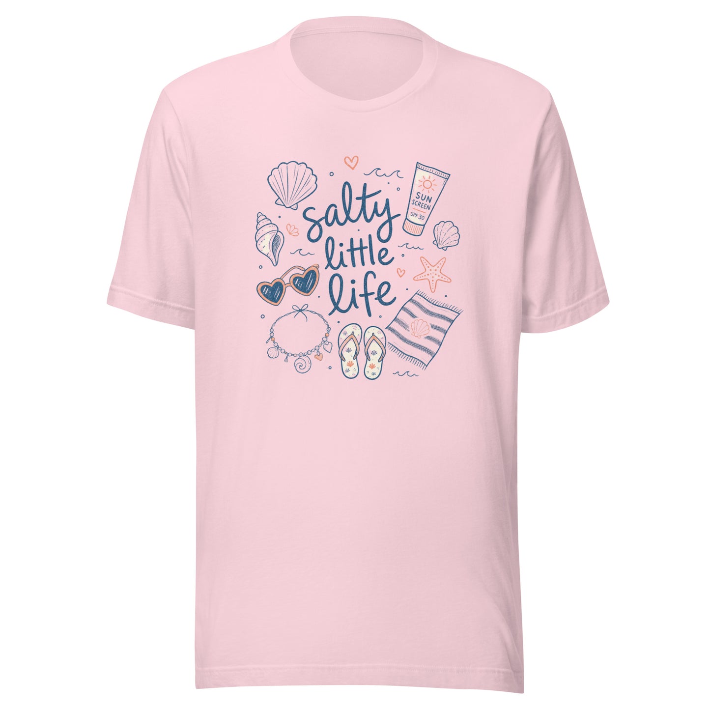 Salty Little Life - T-paita | Kesäinen Unisex Paita | Rantatyyliä arkeen
