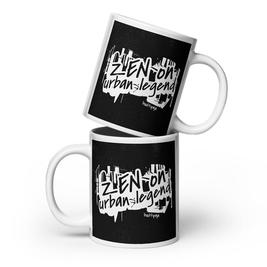 Kahvimuki tekstillä “ZEN on urban legend” – ironinen vastalause rauhalle
Grunge muki 3,3dl ja 5,9dl – kun meditaatio ei auta enää
Ironinen kahvimuki – ei zen, ei rauha, vain kahvi