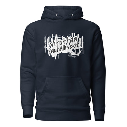 Huppari tekstillä “Vituttaa rauhallisesti” – väsynyt mutta tyyni fiilis
Sarkastinen huppari vitutukseen – ironinen vaate arjen kaaokseen
Rauhallinen v*tutus huppari – kun tunnet mutta et jaksa selittää